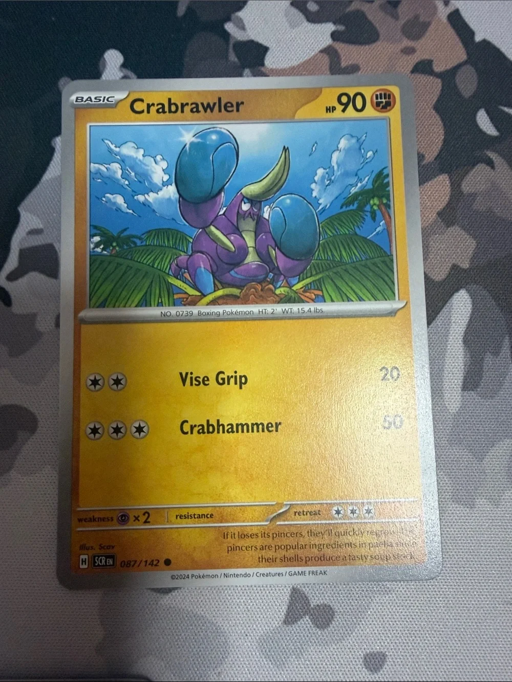 Crabrawler & Crabominable Evolution Lot | 3 Pokémon Cards | ✨5/$25✨